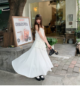 sling skirt suit