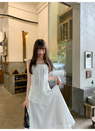 sling skirt suit