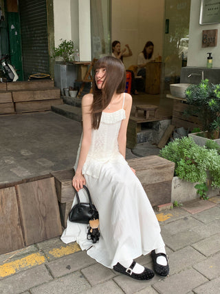 sling skirt suit