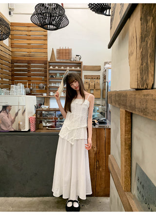 sling skirt suit
