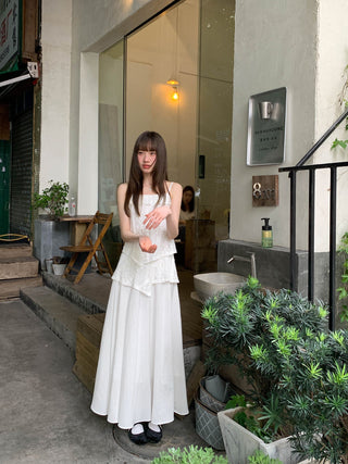 sling skirt suit