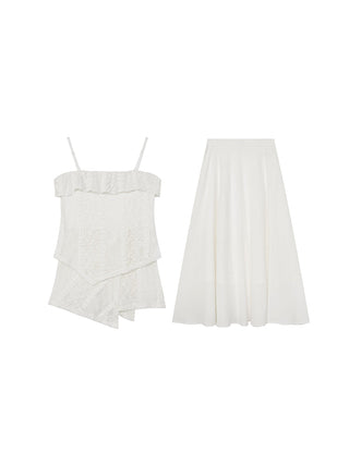 sling skirt suit