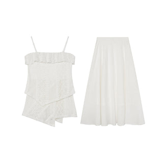 sling skirt suit