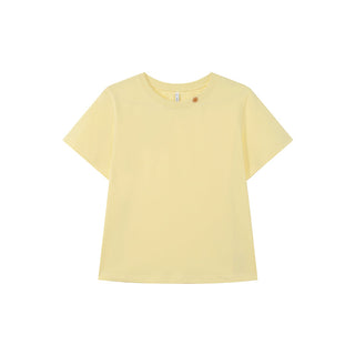 embroidered neck Top