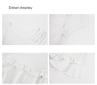 ruffle french Top