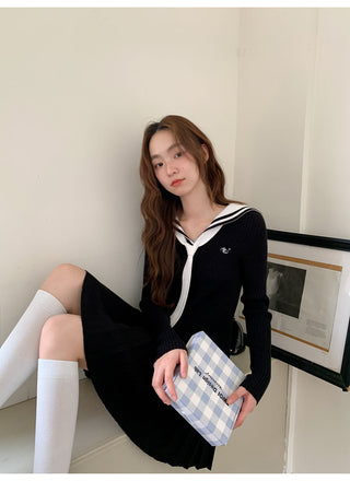 pleated dress set