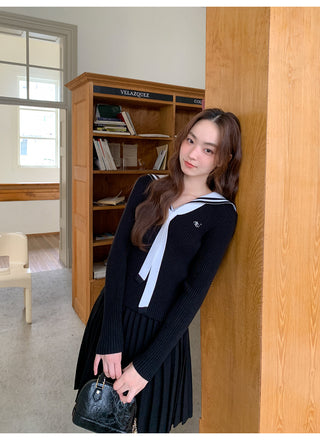 pleated dress set