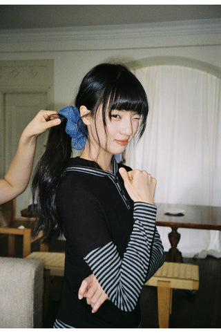 striped two-piece Tops