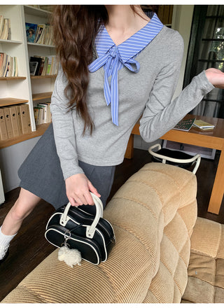 shirt lapel top