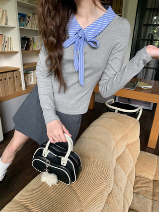 shirt lapel top