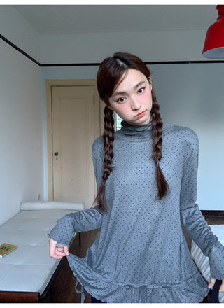 polka dot shirt