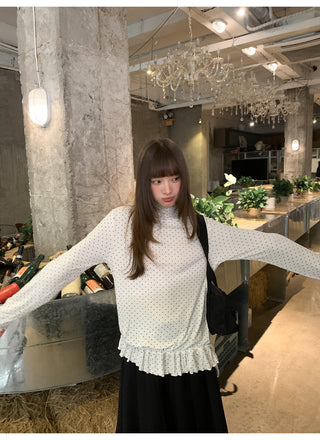 polka dot shirt