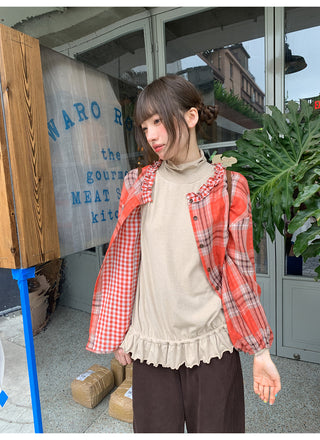 polka dot shirt