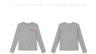 bear embroidery Tops