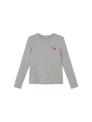 bear embroidery Tops