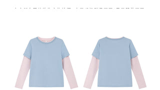 contrast two-piece Tops