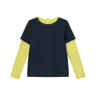 contrast two-piece Tops