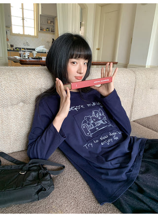 bear print Tops