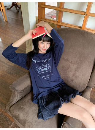 bear print Tops