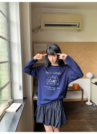 bear print Tops
