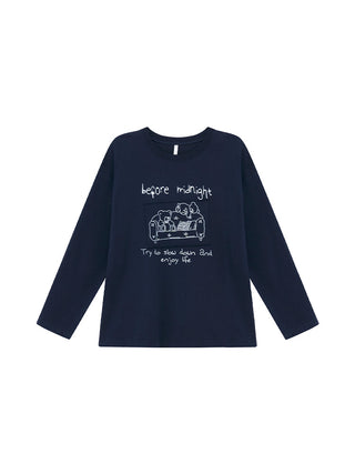 bear print Tops