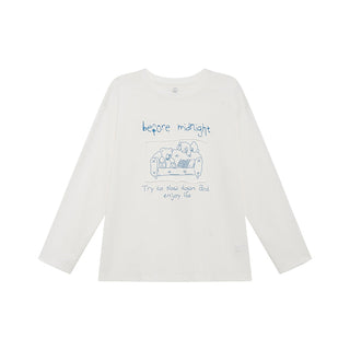 bear print Tops