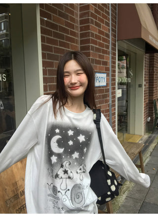 snail print Tops