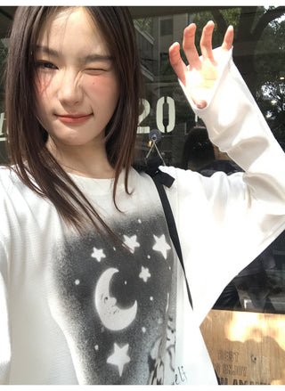 snail print Tops