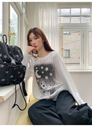 snail print Tops