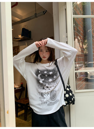 snail print Tops
