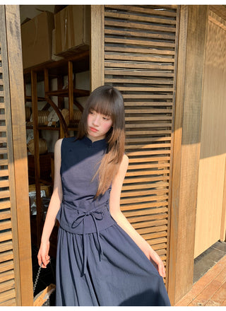 stand collar Tops suit