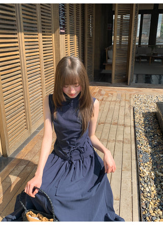 stand collar Tops suit