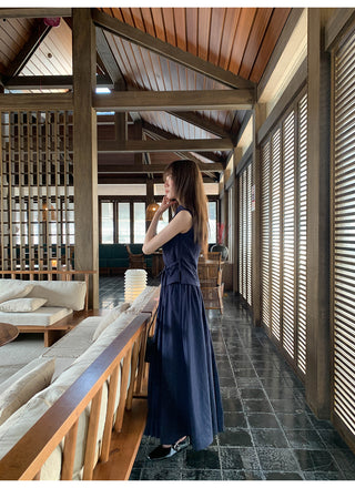 stand collar Tops suit