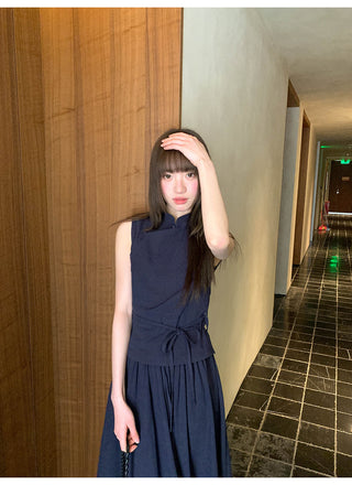 stand collar Tops suit