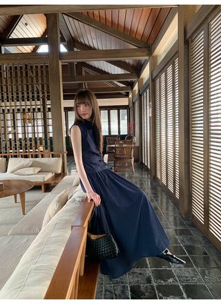 stand collar Tops suit