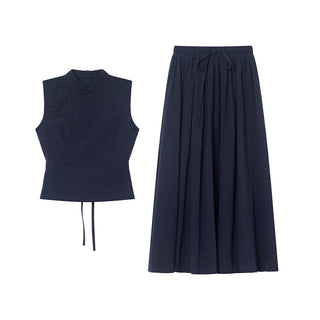 stand collar Tops suit