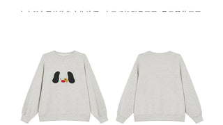 dog print sweater
