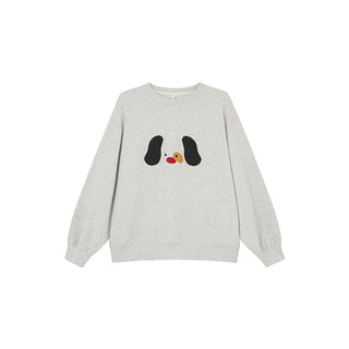 dog print sweater