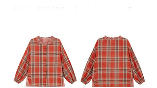 two-tone plaid shirt