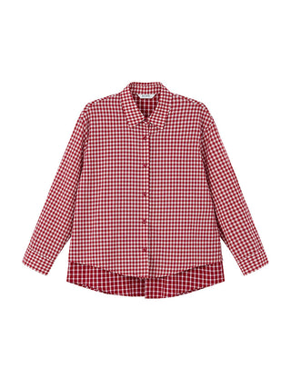 plaid two-piece shirt
