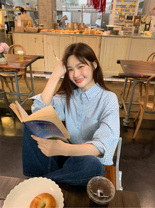 retro plaid shirt