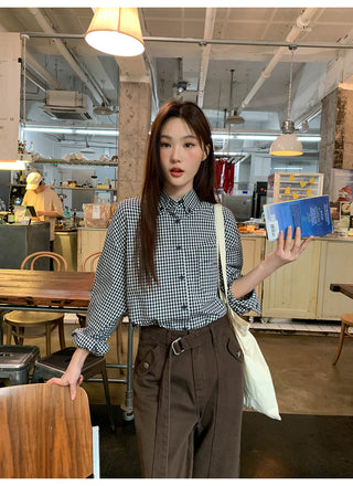 retro plaid shirt