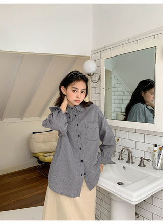 retro plaid shirt