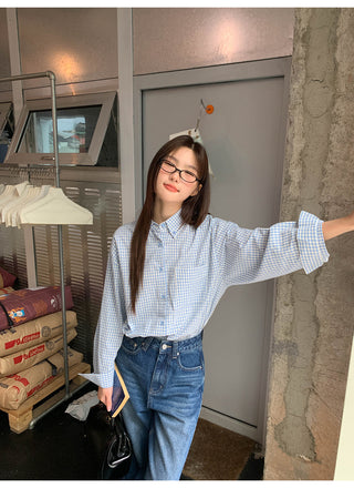 retro plaid shirt