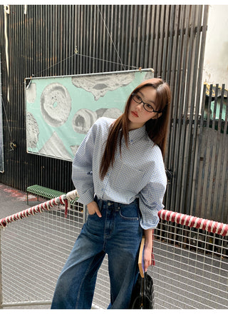 retro plaid shirt