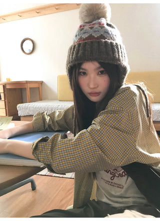 plaid casual shirt