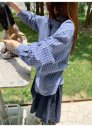 plaid casual shirt