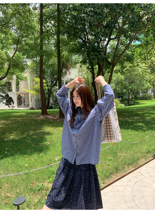 plaid casual shirt