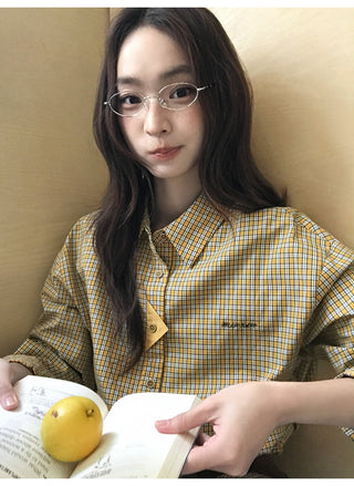 plaid casual shirt