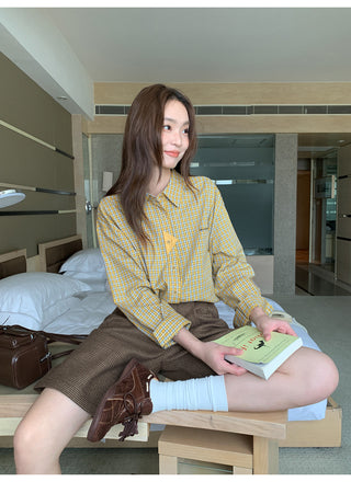 plaid casual shirt